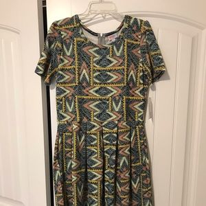 Brand New With Tags Lularoe Amelia Dress
